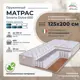 Матрас All'perrino Sovana Dolce Sov125/200/600Dl 125x200x20 см независимый пружинный блок 1.5-спальный