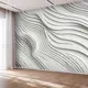 Фотообои 3D Postermarket Белые волны WM-589V1/300*270 4630124115661 270x300 см