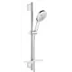 Душевой гарнитур Grohe 26546000 Rainshower SmartActive 130, 3 вида струй, хром