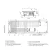 Конвектор внутрипольный Primoclima PCV25080KR24VFCMRR101U 1700x254x83 мм биметалл тёмно-серый
