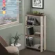 Стеллаж с полками Мэрдэс СТЛН-110 65x110x30 см нагрузка до 20 кг ЛДСП цвет карамель/шамони