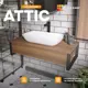 Тумба под раковину MODULEASY 100x48 см ATTIC подвесная цвет орех Ц0000037854