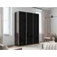 Шкаф-купе Мебельная компания е1 500447 230x180х57 см 10 полок лдсп цвет венге