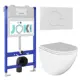 Комплект инсталляция с унитазом Joki JKS102033024WM цвет белый