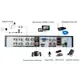Комплект видеонаблюдения AHD PS-link KIT-A205HD 2 Мп 5 камер для помещения 3957
