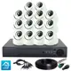 Комплект видеонаблюдения AHD PS-link KIT-A214HD 2 Мп 14 камер для помещения 3938