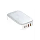 Зарядное устройство ldnio Q4010/GaN/беспроводная зарядка Qi 15W/PD+PPS 3.3-20 Вт 140 Вт цвет серебро
