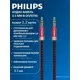 Аудио кабель Philips SWA6234B/94 3.5 мм в оплетке 1.2 м цвет красный