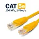 Патч-корд Filum U/UTP cat 5e 1 м медь жёлтый
