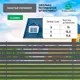 Штакетник металлический Steelcraft Classic 123x1800мм серо-коричневый RAL 8019