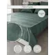 Простыня Denastia BASIC COLLECTION 210x240 см сатин без резинки цвет зеленый