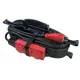 Удлинитель-шнур Itok i-connect-color-SUR-KG-315-3-54-40-red 3 розетки с заземлением 3x1.5 мм 40 м 3500 Вт цвет красный