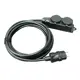 Удлинитель-шнур силовой Itok i-connect-SU-PVS-325-2-44-50 2 розетки с заземлением 3x2.5 мм 50 м 3500 Вт цвет черный