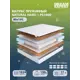 Матрас Dreamexpert Natural Hard 1 PS1000 DEXDE7626449 80x195x17 см независимый пружинный блок 1-спальный