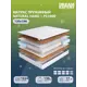 Матрас Dreamexpert Natural Hard 1 PS1000 DEXDE7626532 120x186x17 см независимый пружинный блок 1.5-спальный