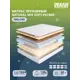 Матрас Dreamexpert Natural Mix Soft PS1000 DEXDE7628730 105x185x22 см независимый пружинный блок 1.5-спальный