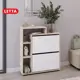 Шкаф для обуви Letta 75x86x24.6 см ЛДСП цвет белый/дуб сонома