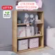 Стеллаж Letta 60x80x23 см ЛДСП цвет дуб крафт золотой