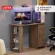 Компьютерный стол Letta L1355202 106x75x45 см ЛДСП цвет дуб коричневый табак