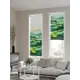 Рулонная штора At Home Теринт AT770061047, 47x170 см, цвет зеленый, желтый