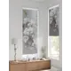 Рулонная штора блэкаут At Home Лионда AT774297068, 68x170 см, цвет белый, серый