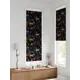 Рулонная штора блэкаут At Home Флорко AT780051 57x170 см, цвет синий