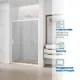 Душевая дверь Gutewetter 1240488523 140см эффект стекла прозрачный раздвижной