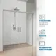 Душевая дверь раздвижная GuteWetter 116502462 140см