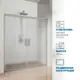 Душевая дверь раздвижная GuteWetter 3387280982 145см