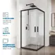 Душевая ширма GuteWetter 2123594691 квадратная 90x90см