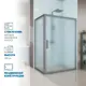 Душевая ширма GuteWetter 3734177115 прямоугольная 120x155см