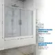 Ширма на ванну GuteWetter 886001283 270см прямоугольная цвет серебро