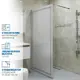 Душевая ширма GuteWetter 2664962843 100 см прямоугольная