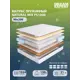 Матрас Dreamexpert Natural Mix PS1000 DEXDE9499618 90x200x21 см независимый пружинный блок 1-спальный