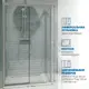 Душевой уголок GUTEWETTER GWMPSLRC863B 4698032814939, прямоугольный, 75x115x200 см, прозрачное стекло