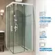 Душевой уголок GUTEWETTER GWMPSLRC864 4698032843335, прямоугольный, 95x70x200 см, прозрачное стекло