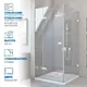 Душевой уголок GUTEWETTER 4698032929046, квадратный, 90x90x200 см, прозрачное стекло