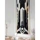 Рулонная штора At home Анзара 57x170 см цвет белый, серый, золотой