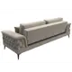 Диван раскладной Лига диванов 260x96x97 см вельвет цвет бежевый