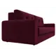 Диван раскладной Лига диванов 240x93x105 см вельвет цвет бордовый