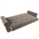 Диван раскладной Лига диванов 222x90x83 см велюр цвет коричневый