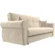 Диван раскладной Лига диванов 222x90x83 см вельвет цвет бежевый