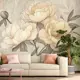Фотообои Postermarket Кремовые пионы WM-699V1/300*270 4630124117160 270x300 см