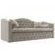 Диван Лига диванов Мечта 208x101x88 см микровельвет цвет бежевый
