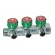 Коллектор распределительный FAR FK 3822 3412UN 3/4"x1/2" евроконус 3 выхода латунь
