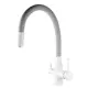 Смеситель для кухни Maxonor pure life PL4461-8/3 поворотный излив 192 см цвет белый