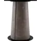 Стол обеденный круглый Stool group Пулон-10 100x100 см мдф цвет серый