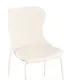 Стул Stool group Shaya D-025ACC white box 46x83.5x50 см пластик цвет молочный 2 шт.