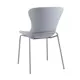 Стул Stool group Shaya D-025ACC grey 46x83.5x50 см пластик цвет серый