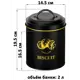 Банка для печенья 2 л 14.5x14.5x19.5 см Bisсuit с крышкой черная